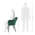 KICK Jane Dining Chair - Dark Green