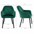 KICK Jane Dining Chair - Dark Green