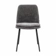 Kick dining chair Amy - Dark Grey