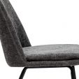 Kick dining chair Amy - Dark Grey