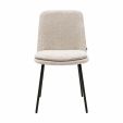 Kick dining chair Amy - Champagne