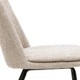 Kick dining chair Amy - Champagne