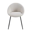 Kick dining chair Job - White