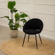 Kick dining chair Job - Black