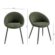 Kick dining chair Job - Green