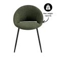 Kick dining chair Job - Green