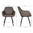 KICK KARL Dining Chair - Brown