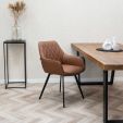 KICK KARL Dining Chair - Cognac