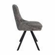 Kick dining chair Lena - Dark Grey