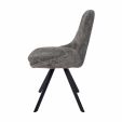 Kick dining chair Lena - Dark Grey