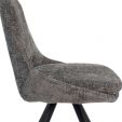 Kick dining chair Lena - Dark Grey