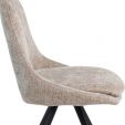 Kick dining chair Lena - Champagne