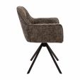 Kick swivel chair Luc - Dark Grey