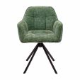 Kick swivel chair Luc - Green