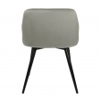 KICK MATZ Dining Chair - Velvet - Grey