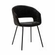 Kick dining chair Mette - Black