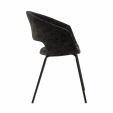 Kick dining chair Mette - Black