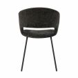 Kick dining chair Mette - Black