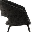 Kick dining chair Mette - Black