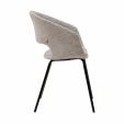 Kick dining chair Mette - Grey