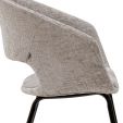 Kick dining chair Mette - Grey