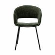 Kick dining chair Mette - Green