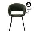 Kick dining chair Mette - Green