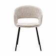 Kick dining chair Mette - Champagne