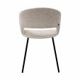 Kick dining chair Mette - Champagne