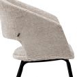 Kick dining chair Mette - Champagne