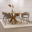 Kick dining chair Mette - Terra