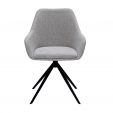 Kick swivel chair Mex - Grey