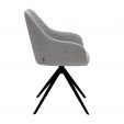 Kick swivel chair Mex - Grey