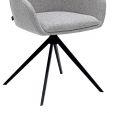 Kick swivel chair Mex - Grey