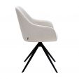 Kick swivel chair Mex - Champagne