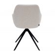 Kick swivel chair Mex - Champagne