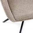 Kick dining chair Mex - Taupe