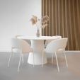 Kick dining chair Mitch - Grey/Beige