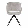 Kick swivel chair Miyo - Grey