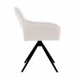 Kick swivel chair Miyo - Champagne