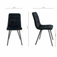 KICK MONZ Dining Chair - Black