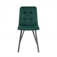 KICK MONZ Dining Chair - Dark Green