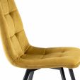 KICK MONZ Dining Chair - Gold