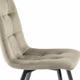 KICK MONZ Dining Chair - Taupe