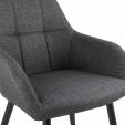 Kick dining chair Nova - Black