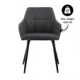 Kick dining chair Nova - Black