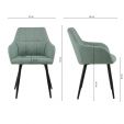 Kick dining chair Nova - Green