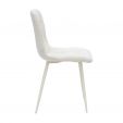 Kick dining chair Nox - Crème