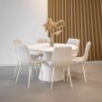 Kick dining chair Nox - Crème