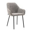 Kick dining chair Odin - Grey